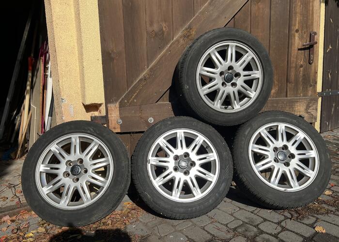 Grajewo ogłoszenia: Sprzedam cztery koła 16 cali rozstaw śrub 5 x 108. 
Na felgach...