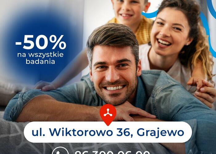 Grajewo ogłoszenia: W Punkcie Pobrań ALAB laboratoria w Grajewie trwa Akcja...